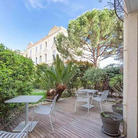 דירה Paradise Center With Pool And Park Le Lys קאן